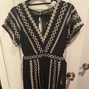 High-Low Patterned Dress